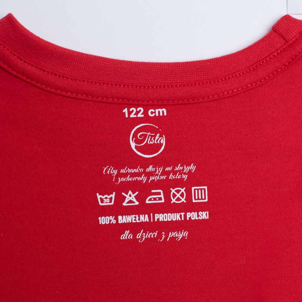 Moda Koszulki Koszulki w prążki Nile Pr\u0105\u017ckowana koszulka czerwony W stylu casual 