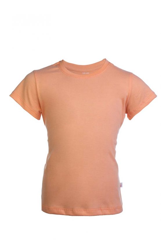 Bawełniana koszulka w kolorze łosiowym